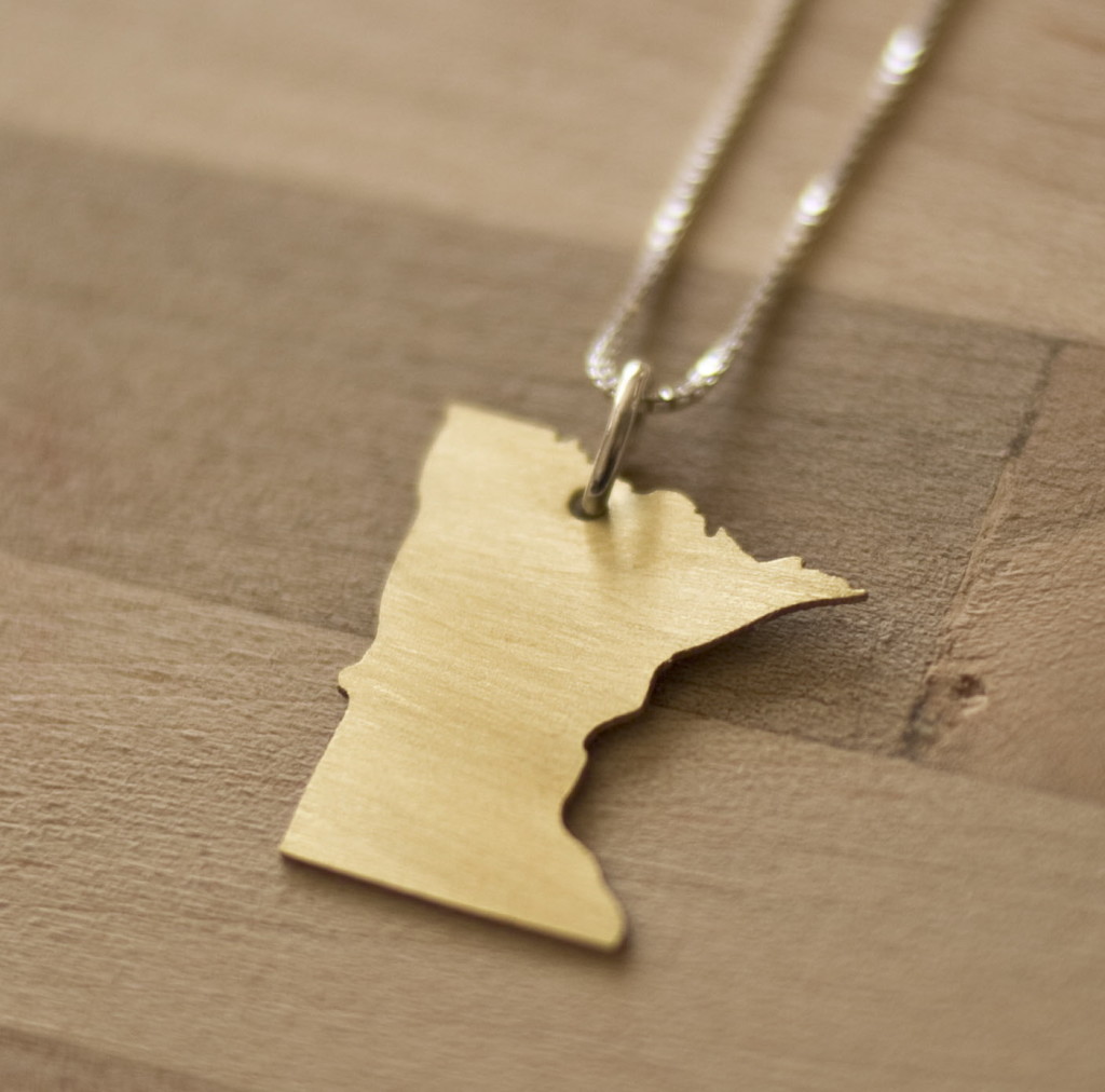 Minnesota Necklace Robinson Lane Designs